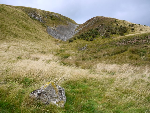 Open moorland above Dunsyre, the kind of terrain used for Covenanting conventicles